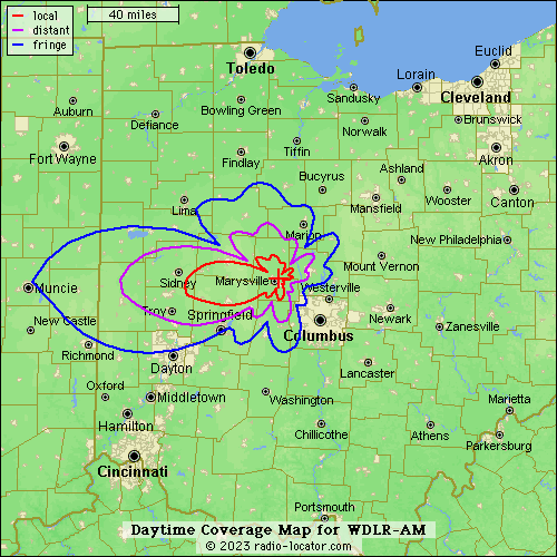 WDLR-AM 1270 Daytime